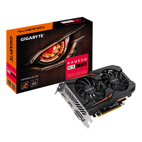 VGA Gigabyte Radeon™ RX 560 Gaming OC 2GB GDDR5 128bit _RX560GAMINGOC-2GD _817S